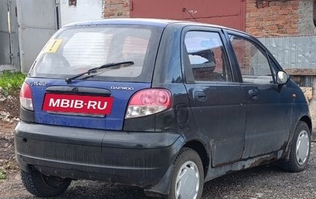 Daewoo Matiz I, 2012 год, 80 000 рублей, 3 фотография