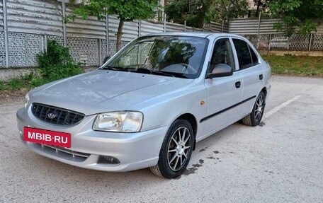 Hyundai Accent II, 2004 год, 475 000 рублей, 2 фотография