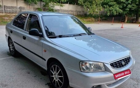 Hyundai Accent II, 2004 год, 475 000 рублей, 3 фотография