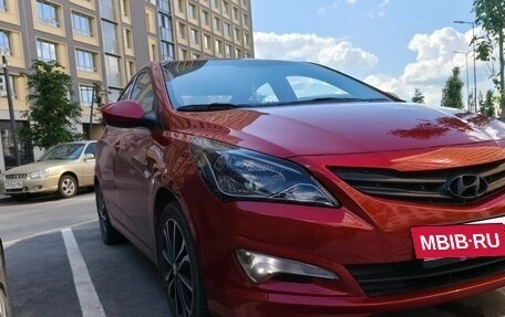 Hyundai Solaris II рестайлинг, 2015 год, 1 250 000 рублей, 4 фотография