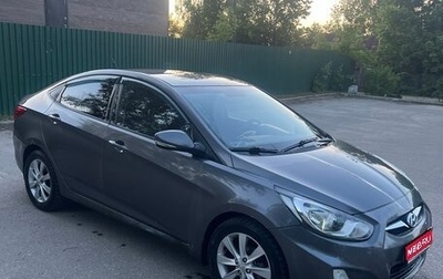 Hyundai Solaris II рестайлинг, 2011 год, 410 000 рублей, 1 фотография
