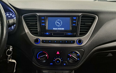 Hyundai Solaris II рестайлинг, 2018 год, 1 030 000 рублей, 18 фотография