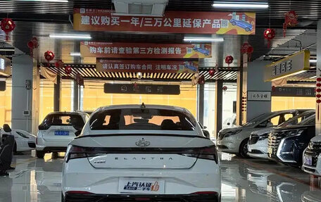Hyundai Elantra, 2022 год, 1 075 000 рублей, 10 фотография