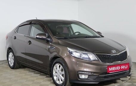 KIA Rio III рестайлинг, 2015 год, 1 099 990 рублей, 3 фотография