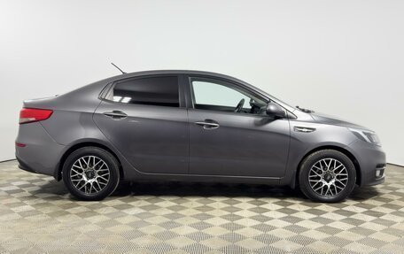 KIA Rio III рестайлинг, 2015 год, 843 100 рублей, 5 фотография