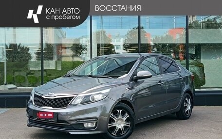 KIA Rio III рестайлинг, 2015 год, 1 009 992 рублей, 1 фотография