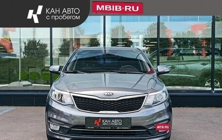 KIA Rio III рестайлинг, 2015 год, 1 009 992 рублей, 2 фотография