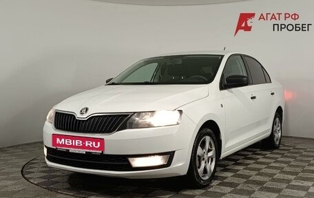 Skoda Rapid I, 2016 год, 750 000 рублей, 3 фотография