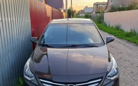 Hyundai Solaris II рестайлинг, 2016 год, 1 100 000 рублей, 4 фотография