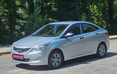Hyundai Solaris II рестайлинг, 2015 год, 595 000 рублей, 1 фотография
