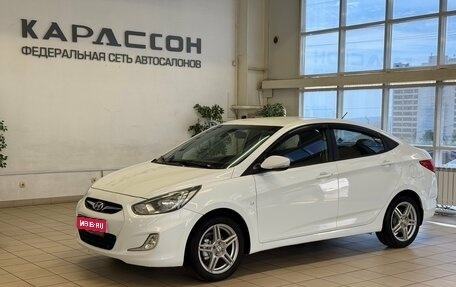 Hyundai Solaris II рестайлинг, 2011 год, 720 000 рублей, 1 фотография