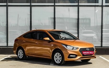 Hyundai Solaris II рестайлинг, 2017 год, 1 150 000 рублей, 5 фотография