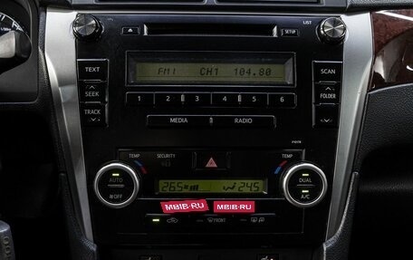 Toyota Camry, 2013 год, 1 530 000 рублей, 19 фотография