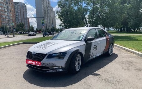 Skoda Superb III рестайлинг, 2016 год, 3 250 000 рублей, 3 фотография