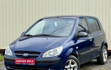 Hyundai Getz I рестайлинг, 2007 год, 449 777 рублей, 1 фотография