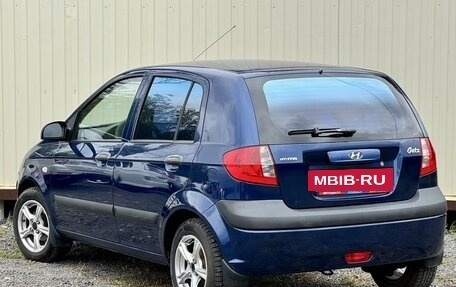 Hyundai Getz I рестайлинг, 2007 год, 449 777 рублей, 4 фотография