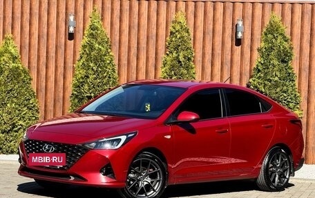 Hyundai Solaris II рестайлинг, 2021 год, 2 000 000 рублей, 13 фотография
