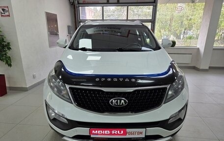 KIA Sportage III, 2015 год, 1 449 000 рублей, 2 фотография
