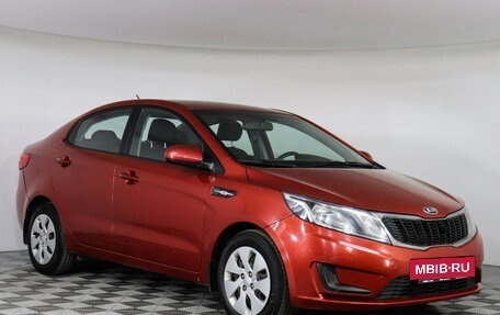 KIA Rio III рестайлинг, 2013 год, 749 000 рублей, 4 фотография
