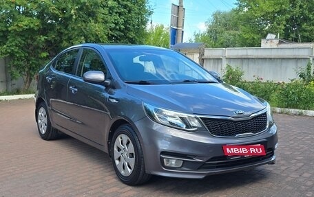 KIA Rio III рестайлинг, 2015 год, 820 000 рублей, 3 фотография