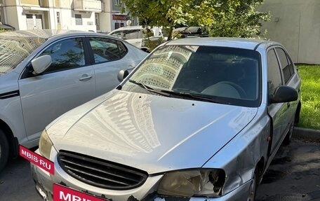 Hyundai Accent II, 2008 год, 100 000 рублей, 2 фотография