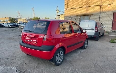 Hyundai Getz I рестайлинг, 2008 год, 800 000 рублей, 5 фотография
