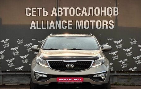 KIA Sportage III, 2014 год, 1 440 000 рублей, 2 фотография