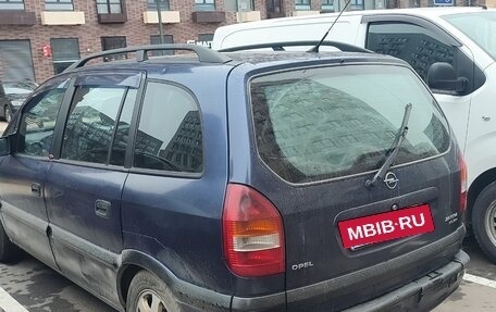 Opel Zafira A рестайлинг, 1999 год, 100 000 рублей, 4 фотография