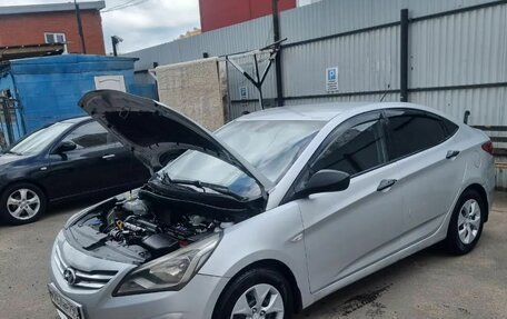 Hyundai Solaris II рестайлинг, 2014 год, 435 000 рублей, 6 фотография
