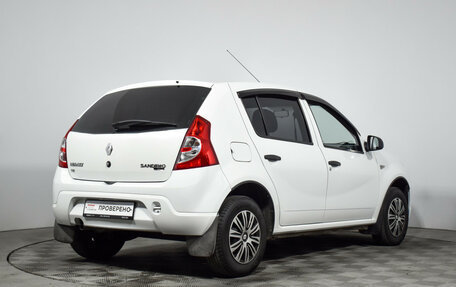 Renault Sandero I, 2012 год, 590 000 рублей, 5 фотография
