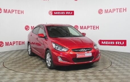 Hyundai Solaris II рестайлинг, 2011 год, 720 000 рублей, 3 фотография