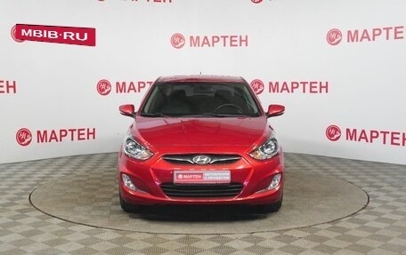 Hyundai Solaris II рестайлинг, 2011 год, 720 000 рублей, 2 фотография