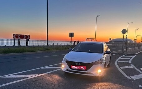 Hyundai Solaris II рестайлинг, 2020 год, 1 100 000 рублей, 1 фотография