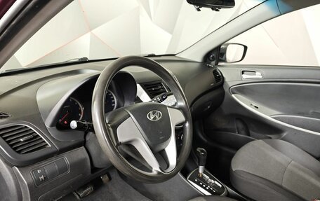 Hyundai Solaris II рестайлинг, 2011 год, 599 000 рублей, 18 фотография