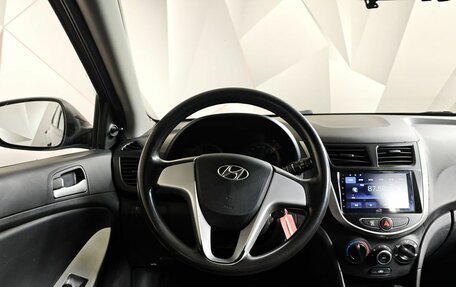 Hyundai Solaris II рестайлинг, 2011 год, 599 000 рублей, 19 фотография