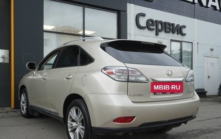 Lexus RX III, 2010 год, 1 730 000 рублей, 7 фотография