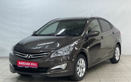 Hyundai Solaris II рестайлинг, 2016 год, 1 019 000 рублей, 1 фотография