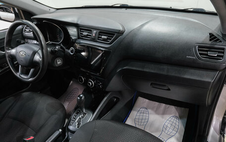 KIA Rio III рестайлинг, 2012 год, 879 000 рублей, 16 фотография