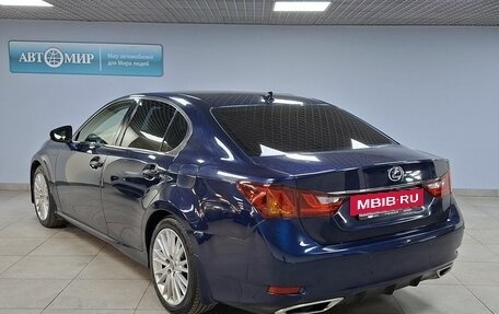 Lexus GS IV рестайлинг, 2012 год, 2 099 000 рублей, 7 фотография