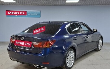 Lexus GS IV рестайлинг, 2012 год, 2 099 000 рублей, 5 фотография