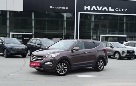 Hyundai Santa Fe III рестайлинг, 2014 год, 1 550 000 рублей, 2 фотография