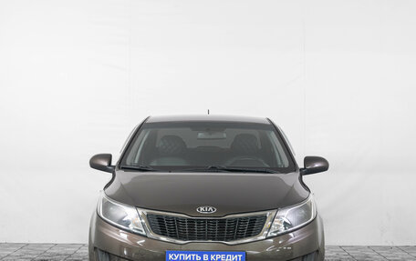 KIA Rio III рестайлинг, 2014 год, 999 000 рублей, 2 фотография