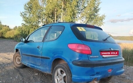 Peugeot 206, 1999 год, 100 000 рублей, 4 фотография