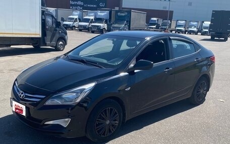 Hyundai Solaris II рестайлинг, 2015 год, 875 000 рублей, 2 фотография