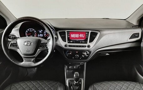 Hyundai Solaris II рестайлинг, 2019 год, 1 290 000 рублей, 17 фотография