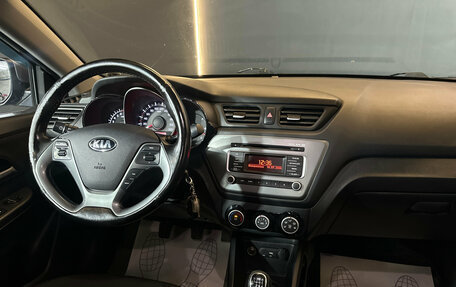 KIA Rio III рестайлинг, 2016 год, 999 000 рублей, 10 фотография