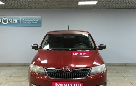 Skoda Rapid I, 2016 год, 892 000 рублей, 2 фотография