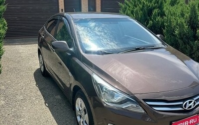 Hyundai Solaris II рестайлинг, 2015 год, 870 000 рублей, 1 фотография