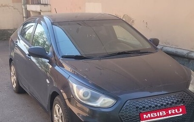 Hyundai Solaris II рестайлинг, 2011 год, 730 000 рублей, 1 фотография