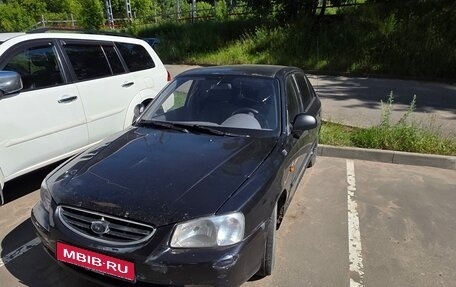 Hyundai Accent II, 2004 год, 230 000 рублей, 1 фотография